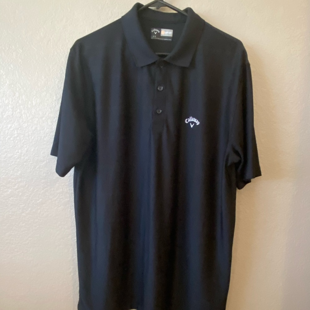 Callaway Golf shirt, black, GUC